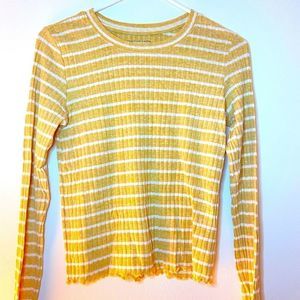 American eagle yellow long sleeve